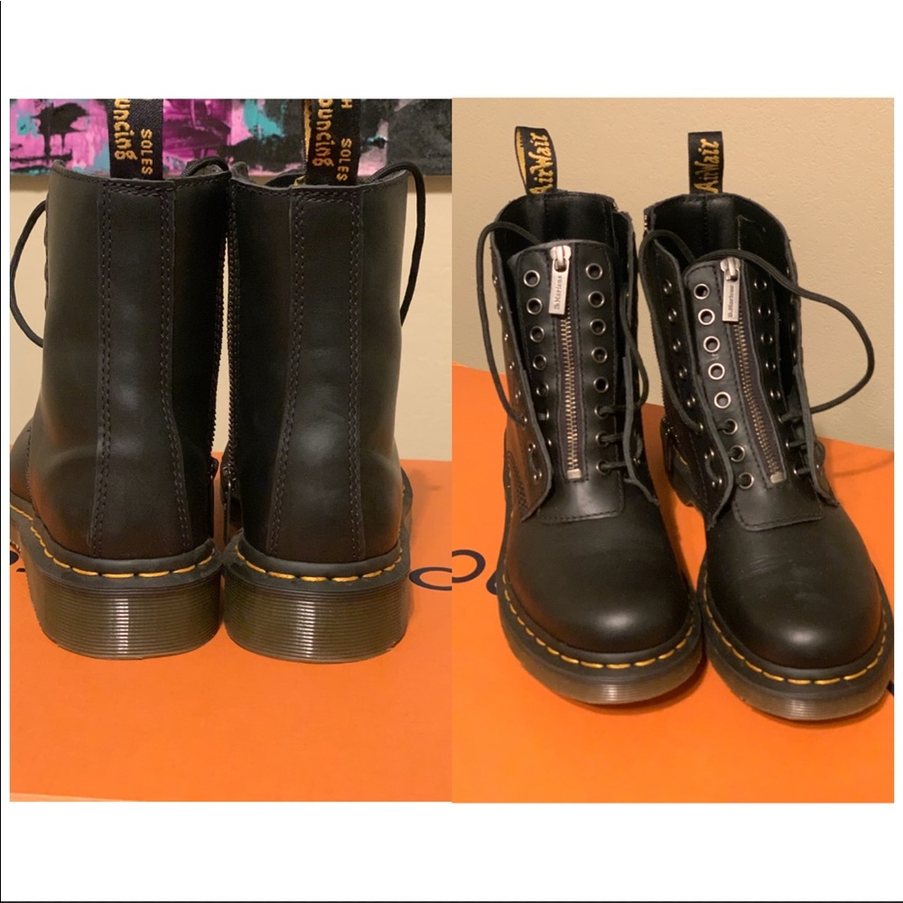 1460 WOMEN'S PASCAL NAPPA ZIPPER BOOTS